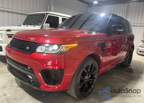 2016 Land Rover Range Rover Sport Svr из США, поврежденный, VIN SALWZ2EF7GA544520